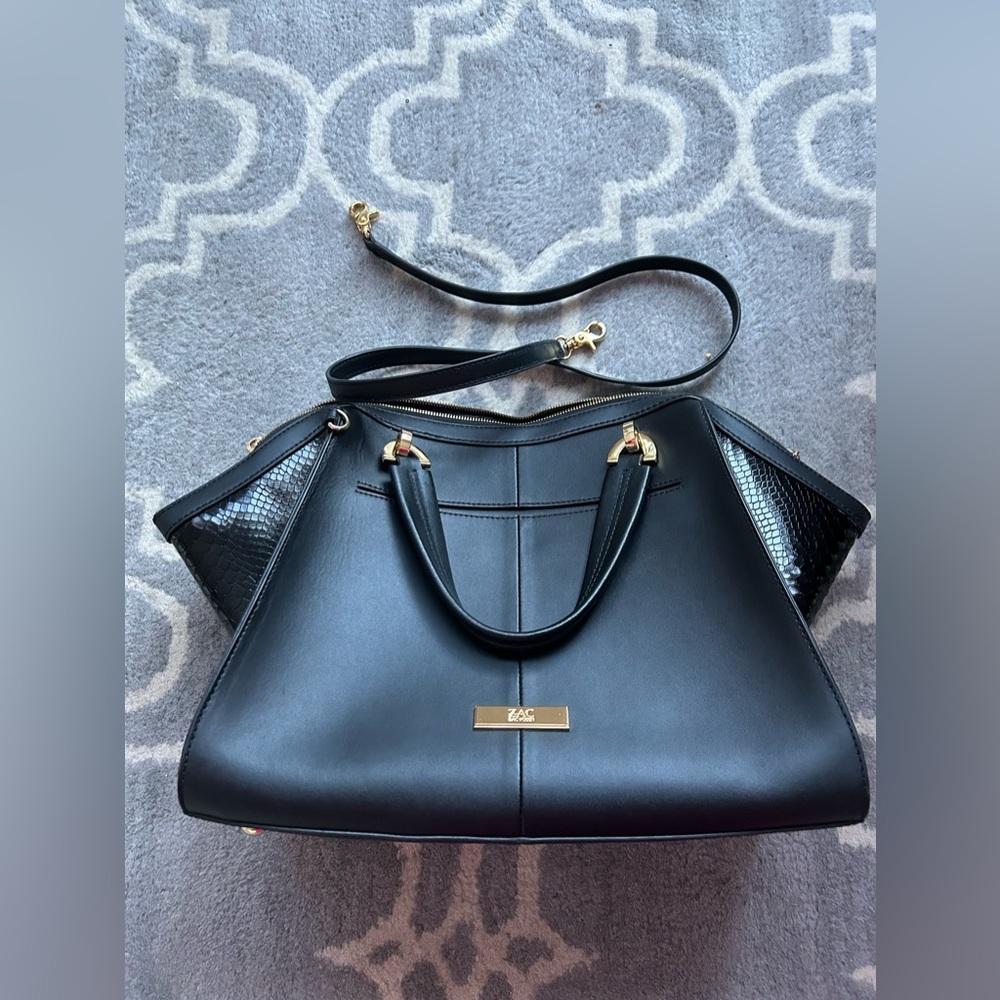 Zac Posen Black Large Bag